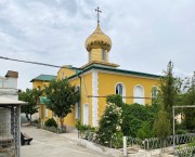 Церковь Марии Магдалины (новая), Вид из церковных форот<br>, Худжанд, Таджикистан, Прочие страны