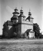 Церковь Спаса Преображения (старая), Частная коллекция. Фото 1916 г.<br>, Купичев, Турийский район, Украина, Волынская область