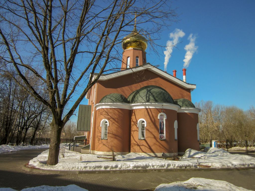 Церковь Ермогена, Патриарха Московского, Южное Тушино (Северо-Западный административный округ (СЗАО), г. Москва). фасады