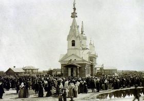 Краснозёрское. Церковь Николая Чудотворца