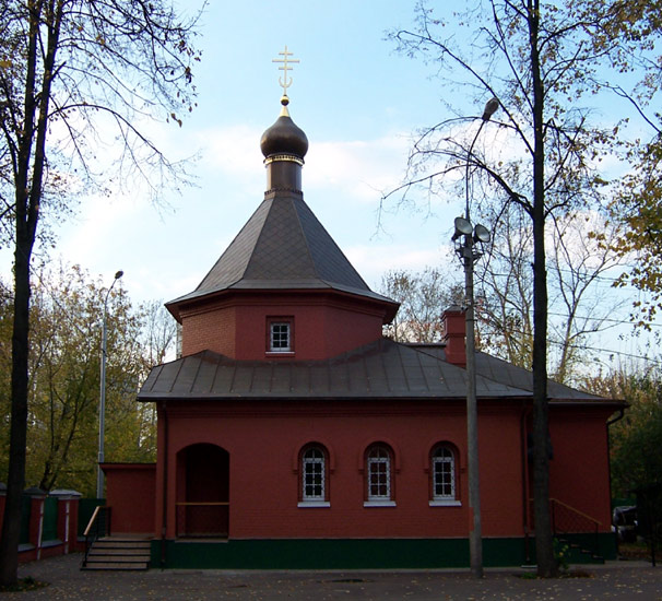 Крестильная церковь Иоакима и Анны в Бабушкине, Ярославский (Северо-Восточный административный округ (СВАО), г. Москва). фасады, Крестильный храм в честь праведных Иоакима и Анны (2005)