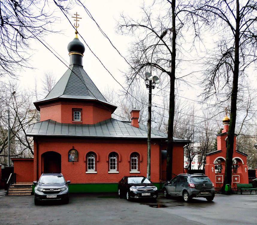 Крестильная церковь Иоакима и Анны в Бабушкине, Ярославский (Северо-Восточный административный округ (СВАО), г. Москва). фасады
