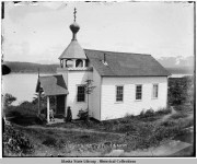 Церковь Андрея Первозванного - Киллисну, остров (Killisnoo Island) - Аляска - США