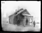 Неизвестная часовня, Фото 1901 года. Автор Владимир Богораз<br>, Седанка, Тигильский район, Камчатский край