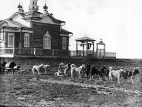 Охотск. Церковь Спаса Преображения (старая)