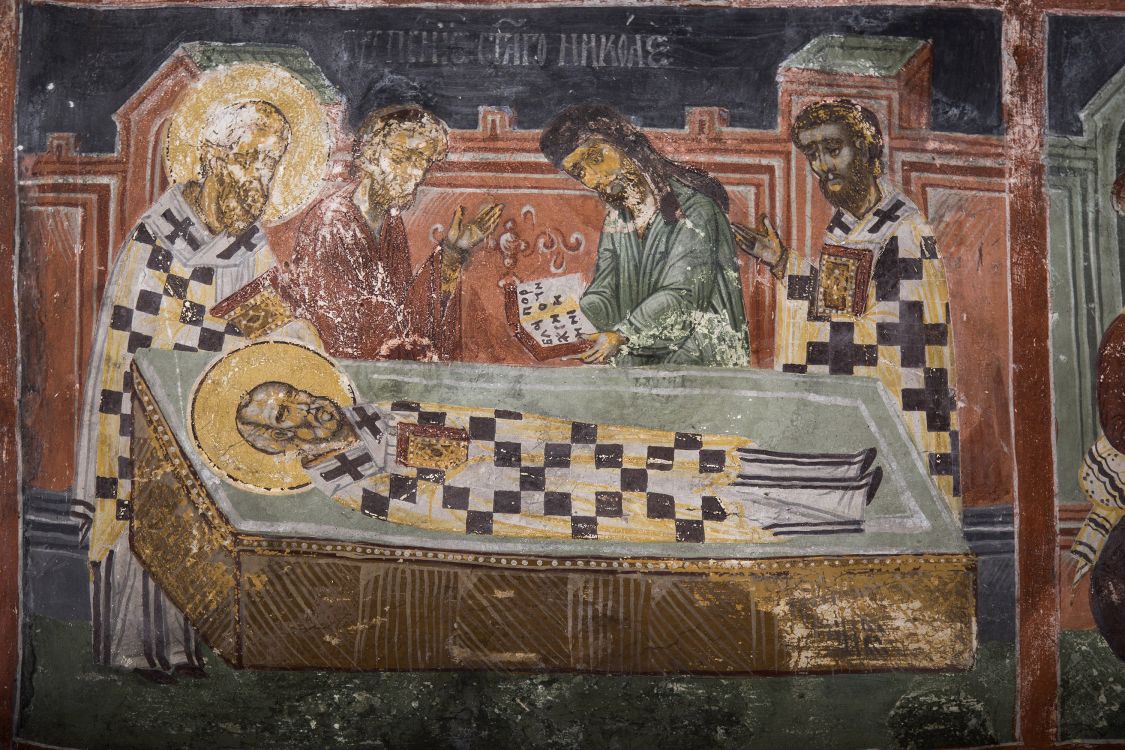 Печский патриарший монастырь. Церковь Николая Чудотворца, Печ (АК Косово и Метохия, Косовский округ, Сербия). интерьер и убранство