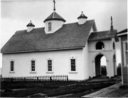 Церковь Воскресения Христова, Старое фото. Автор Alan G. May<br>, Белкофски (Belkofski), урочище, Аляска, США