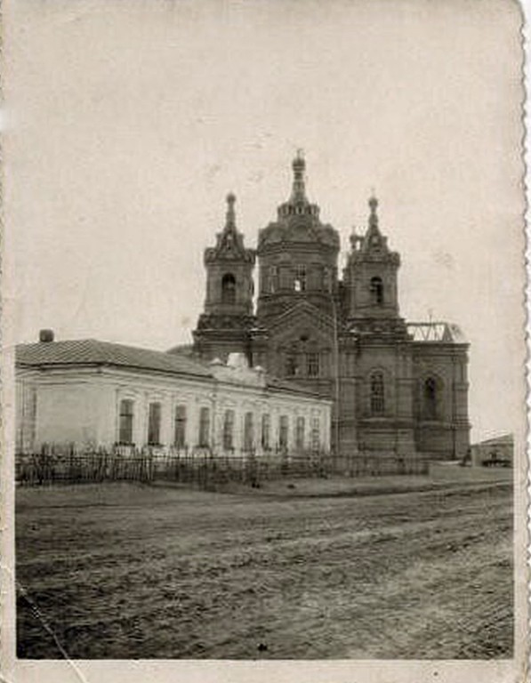 Церковь Николая Чудотворца (старая), Третьи Левые Ламки (Сосновский район, Тамбовская область). архивная фотография, Информация по фото https://ok.ru/profile/558252982329/pphotos/507797542457