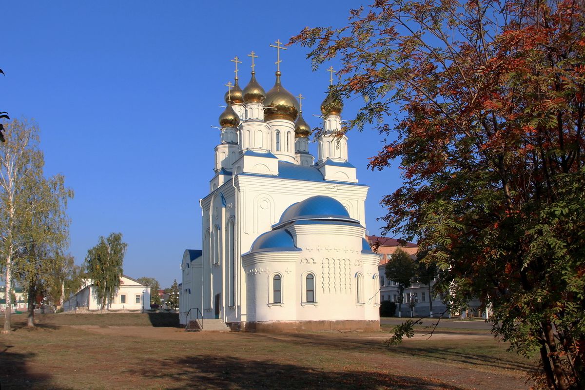 Собор Троицы Живоначальной (новый), Мамадыш (Мамадышский район, Республика Татарстан). фасады, Вид с юго-востока.