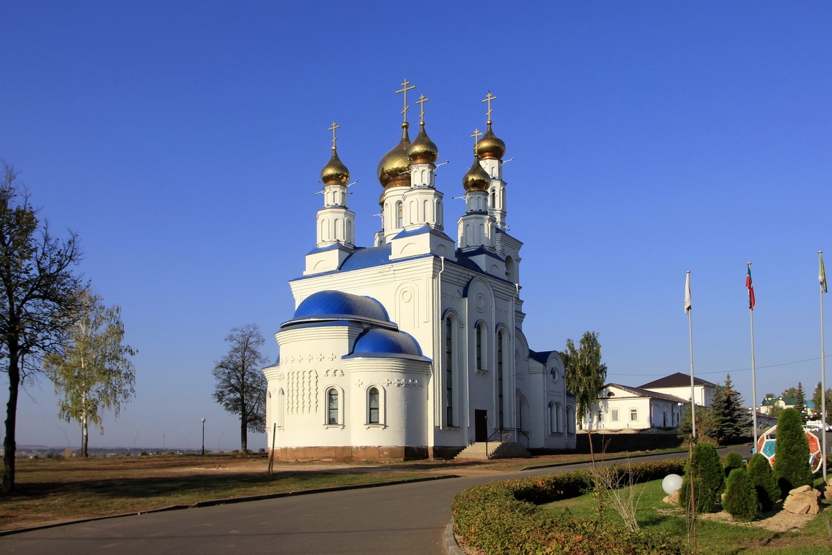Собор Троицы Живоначальной (новый), Мамадыш (Мамадышский район, Республика Татарстан). фасады, Вид с северо-востока.