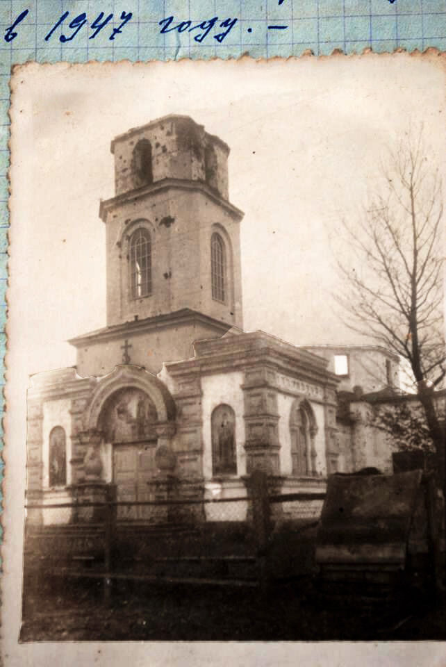 Церковь Успения Пресвятой Богородицы, Птичья (Дубенский район, Украина, Ровненская область). архивная фотография, Фото из приходского архива