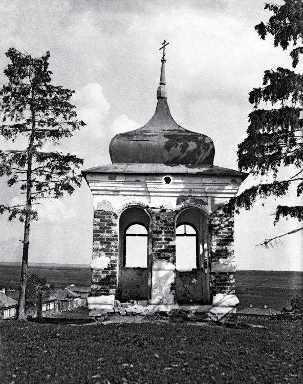 Часовня Креста Господня, Тара (Тарский район, Омская область). архивная фотография, Фото 1927 года. Автор Иннокентий Николаевич Шухов