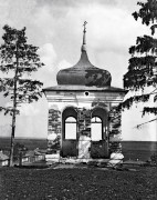 Часовня Креста Господня, Фото 1927 года. Автор Иннокентий Николаевич Шухов<br>, Тара, Тарский район, Омская область