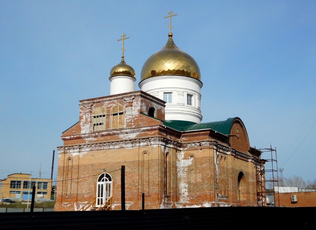 Церковь Серафима Саровского (новая), Шлюзовой (Тольятти, город, Самарская область). документальные фотографии