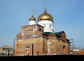 Шлюзовой. Церковь Серафима Саровского (новая)