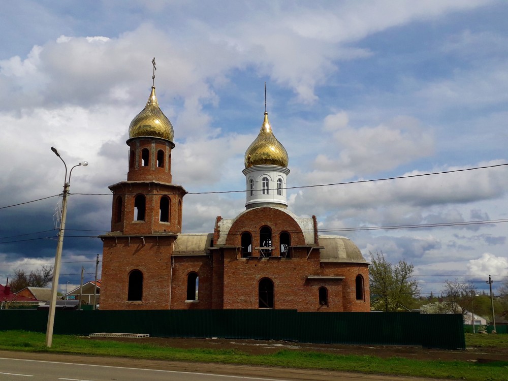 Церковь Казанской иконы Божией Матери, Динская (Динской район, Краснодарский край). документальные фотографии