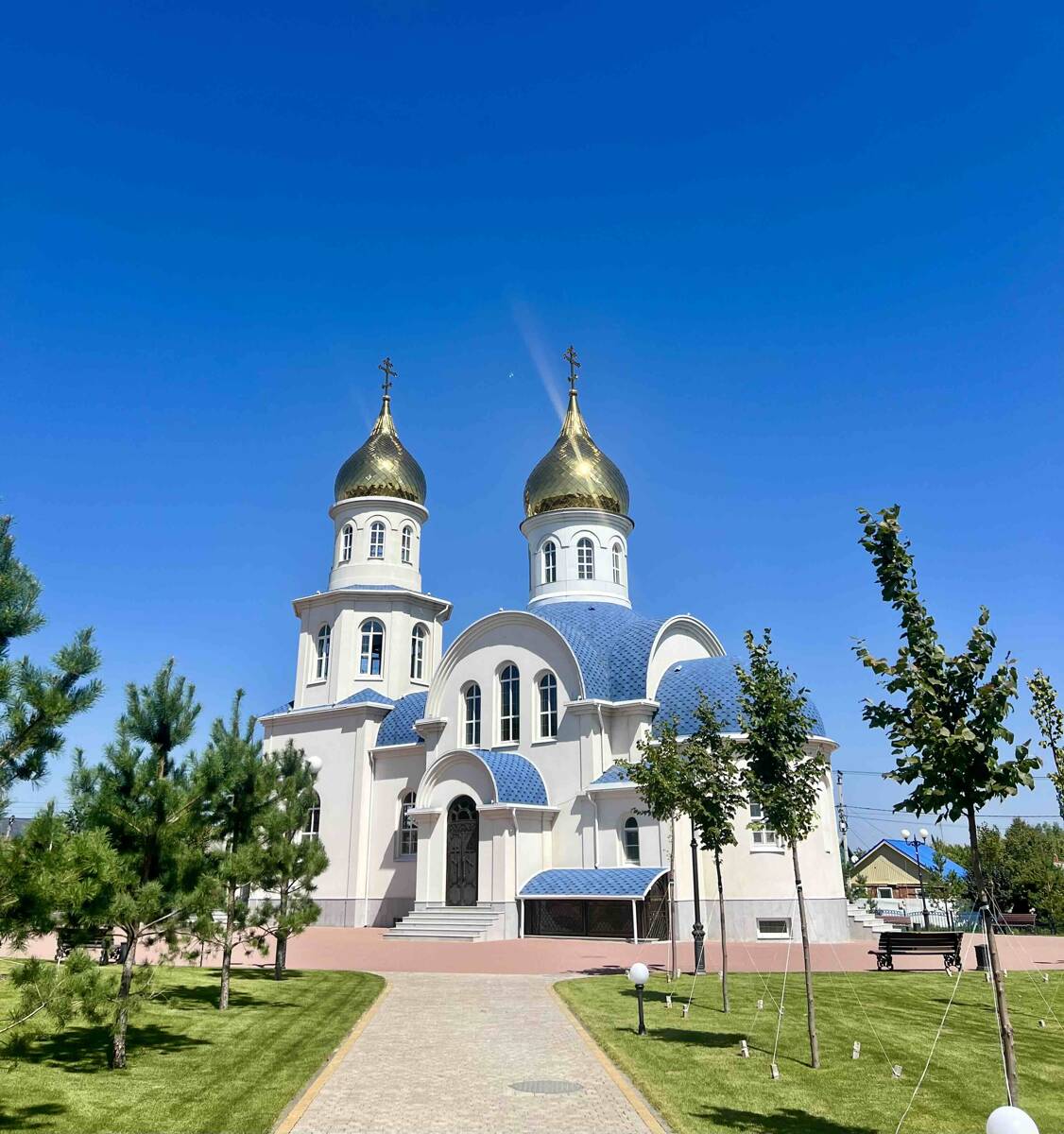 Церковь Казанской иконы Божией Матери, Динская (Динской район, Краснодарский край). фасады