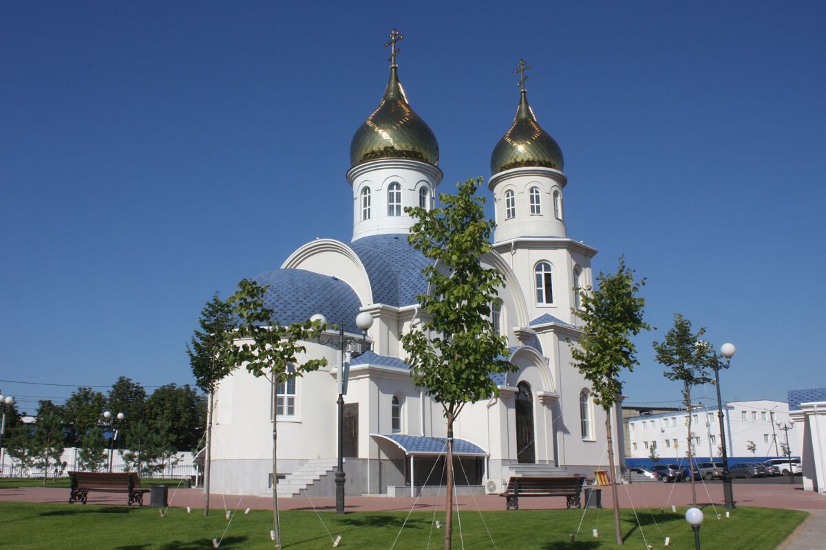Церковь Казанской иконы Божией Матери, Динская (Динской район, Краснодарский край). фасады