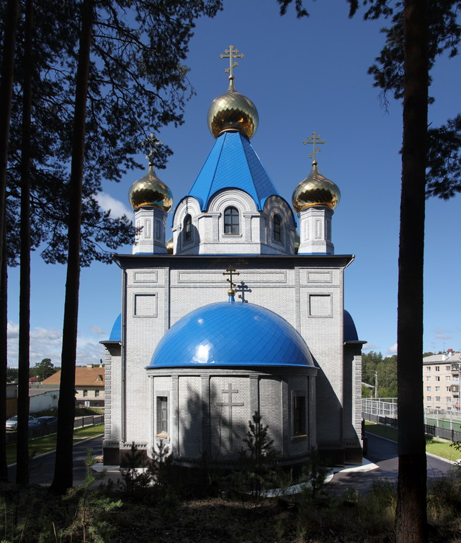 Церковь Рождества Пресвятой Богородицы, Чусовское Озеро (Екатеринбург (МО город Екатеринбург), Свердловская область). фасады, Восточный фасад