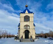 Церковь Новомучеников и исповедников Акмолинских, Западный фасад<br>, Акмол, Акмолинская область, Казахстан
