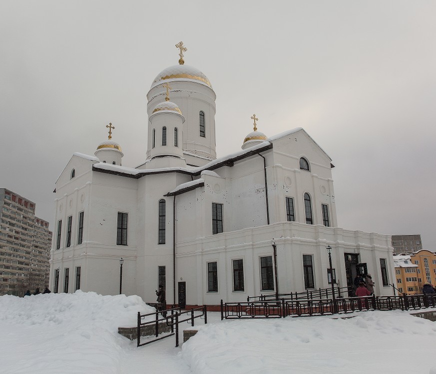 Ярцево. Церковь Георгия Победоносца. фасады