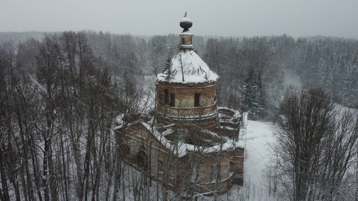 фасады. Церковь Рождества Христова, Свиньино (Галичский район, Костромская область)