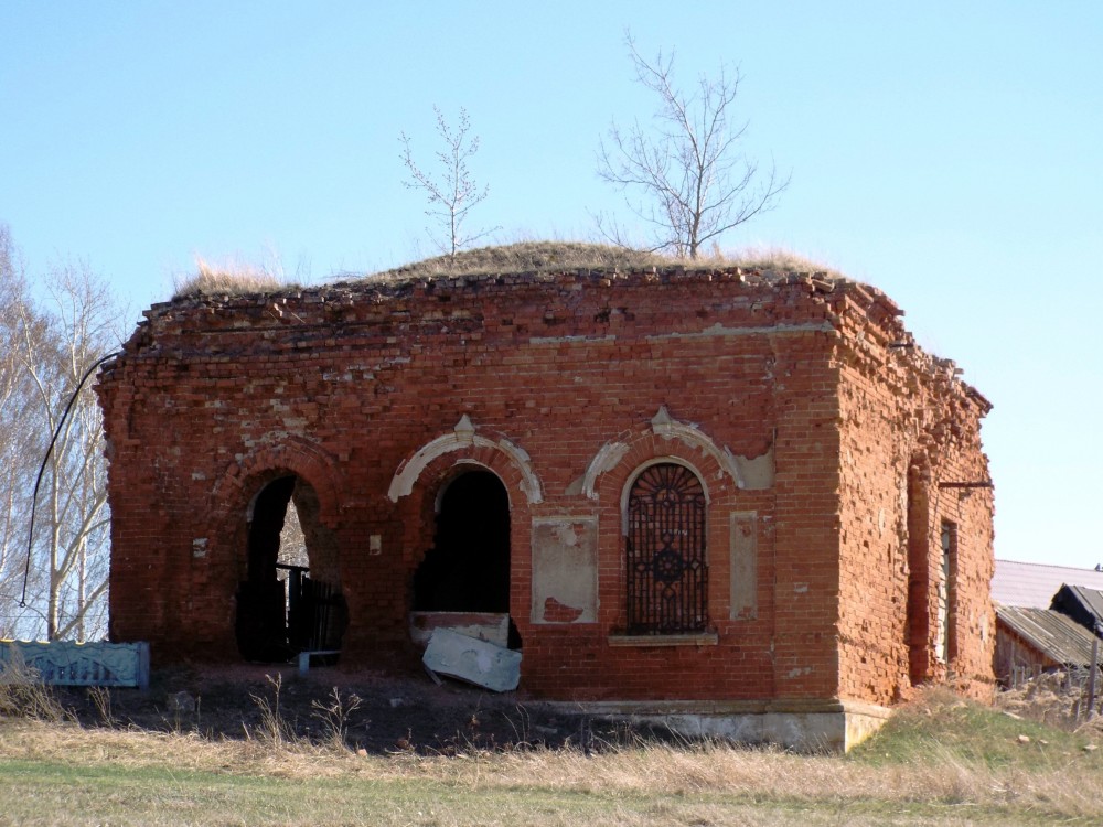 Александровка. Церковь Воскресения Христова. фасады