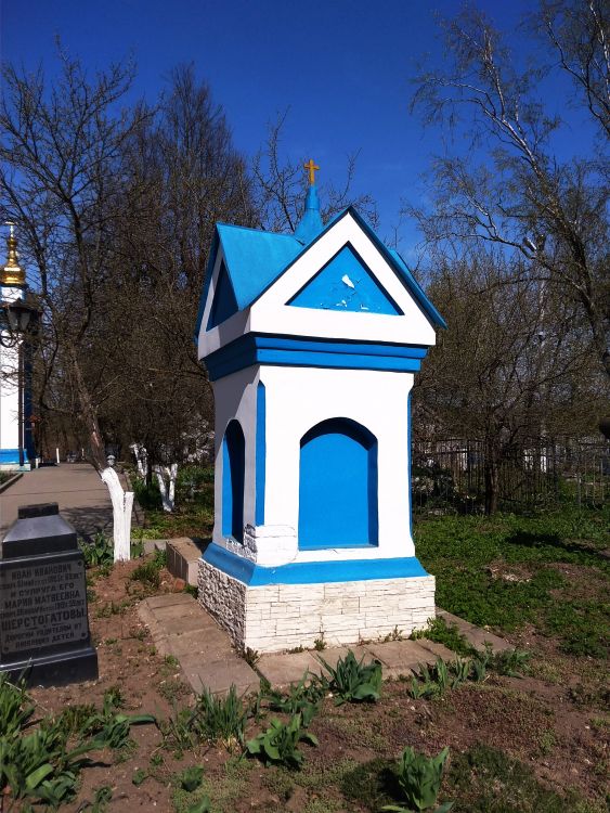 Часовня Успения Пресвятой Богородицы, Обухово (Солнечногорский городской округ, Московская область). фасады