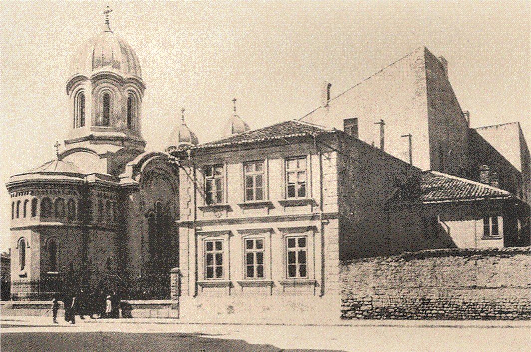 Церковь Николая Чудотворца, Констанца (Констанца, Румыния). архивная фотография, Частная коллекция. Фото 1930-х годов