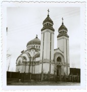 Церковь Михаила и Гавриила архангелов, Фото 1941 г. с аукциона e-bay.de<br>, Медиаш, Сибиу, Румыния