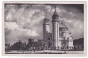 Церковь Михаила и Гавриила архангелов, Тиражная почтовая открытка 1942 г.<br>, Медиаш, Сибиу, Румыния