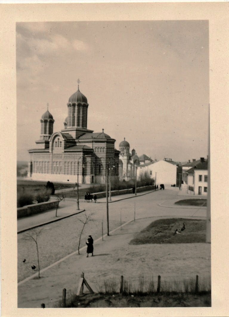 Фото 1941 г. с аукциона e-bay.de, архивная фотография. Собор Димитрия Солунского, Крайова (Долж, Румыния)
