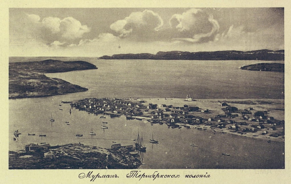 Церковь Грузинской иконы Божией Матери, Териберка (Кольский район, Мурманская область). архивная фотография, Дореволюционное фото