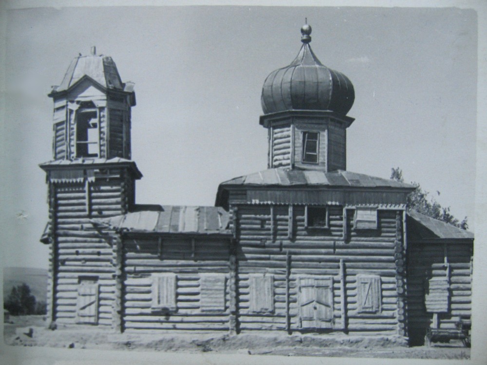Парадеево. Церковь Михаила Архангела. архивная фотография, Фото советского периода