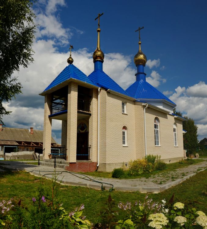 Кудрявец. Церковь Покрова Пресвятой Богородицы. фасады