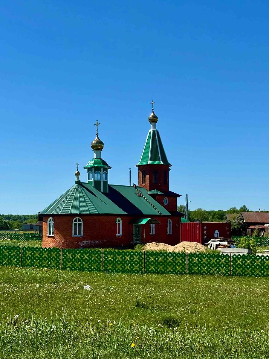 фасады. Церковь  Сергия Радонежского, Янгличи (Канашский район и г. Канаш, Республика Чувашия)
