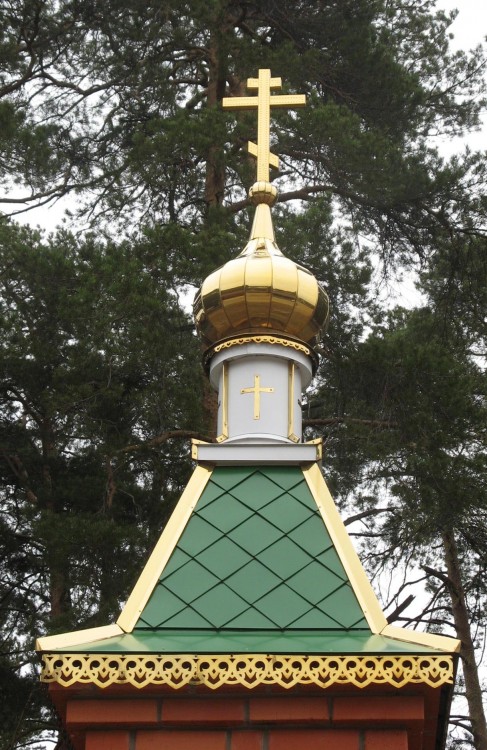 Часовенный столб, Кокшайск (Звениговский район, Республика Марий Эл). архитектурные детали, Завершение часовенного столба.