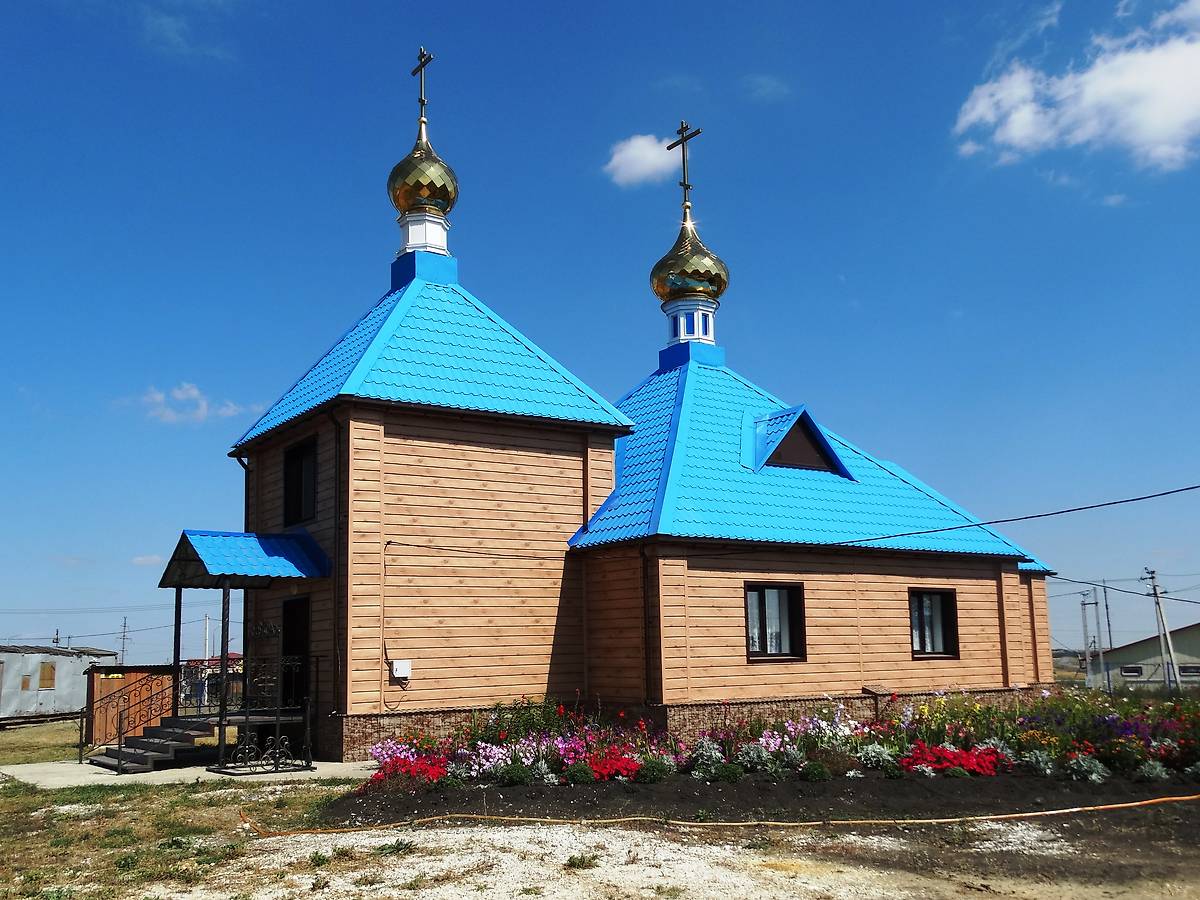 фасады. Церковь иконы Божией Матери "Скоропослушница", Акъяр (Хайбуллинский район, Республика Башкортостан)