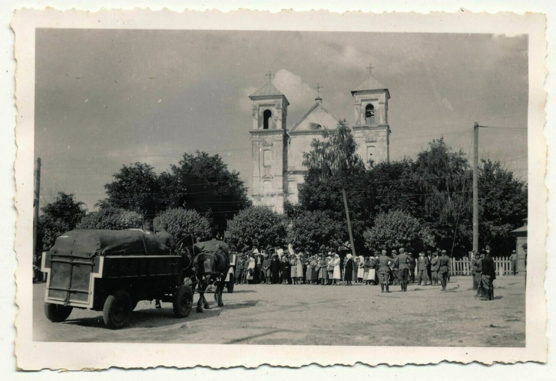 Церковь Воскресения Христова, Клецк (Клецкий район, Беларусь, Минская область). архивная фотография, Фото 1941 г. с аукциона e-bay.de