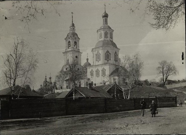 Церковь Иоанна Богослова, Арзамас (Арзамасский район и г. Арзамас, Нижегородская область). архивная фотография, Фото Прокопьева Д. начала 1950-х гг. из фондов Государственного исторического музея. (ГК №42435820)
