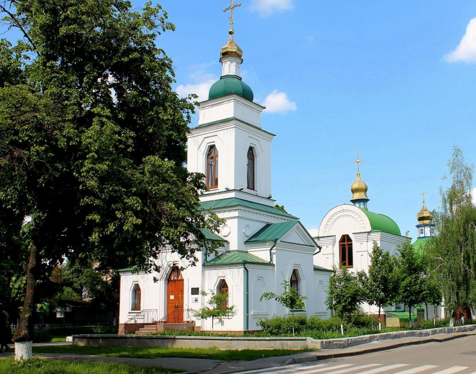 Полтава. Церковь Паисия Величковского. фасады