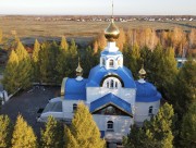 Барабинск. Георгия Победоносца на кладбище, церковь