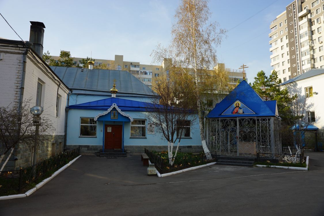Астанайский Взысканский монастырь, Астана (Астана, город, Казахстан). общий вид в ландшафте