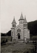 Церковь Георгия Победоносца, Фото 1916 г. с аукциона e-bay.de<br>, Якобени, Сучава, Румыния