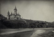 Церковь Георгия Победоносца, Фото 1917 г. с аукциона e-bay.de<br>, Якобени, Сучава, Румыния