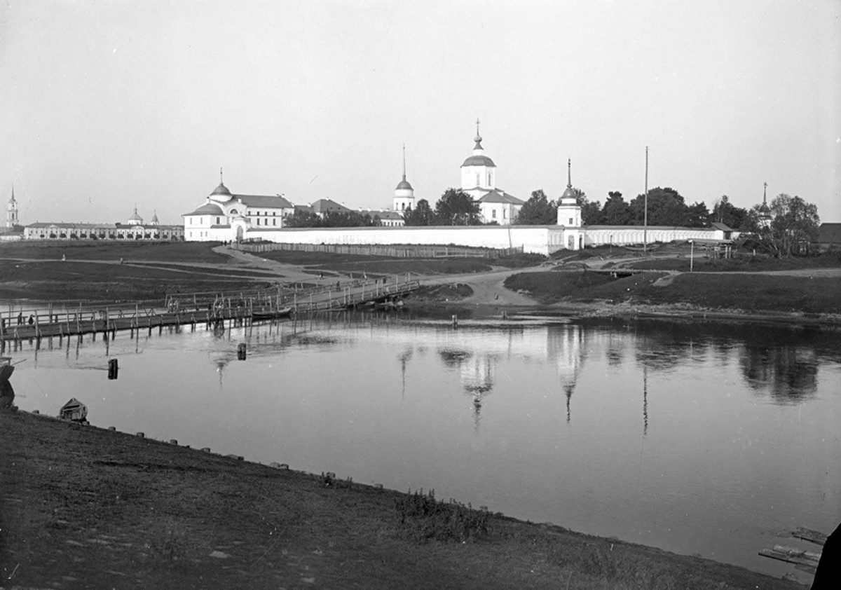 Тверь. Успенский Отроч мужской монастырь. архивная фотография, 1903 год