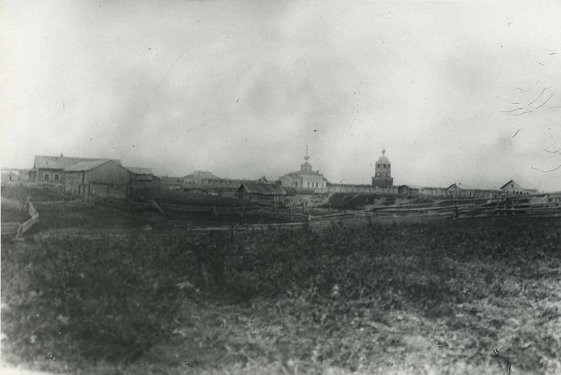 Ловозеро. Церковь Богоявления Господня (старая). архивная фотография, Фото 1930-ых годов из фондов Мурманского областного краеведческого музея. Автор Александр Евгеньевич Ферсман