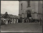 Собор Екатерины в Царском Селе (старый), Фрагмент западного фасада. Фотоархив ГМЗ Царское Село<br>, Санкт-Петербург, Санкт-Петербург, Пушкинский район, г. Санкт-Петербург