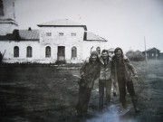 Церковь Преображения Господня (каменная), Фото советского периода из частного архива<br>, Янидор, урочище, Чердынский район, Пермский край