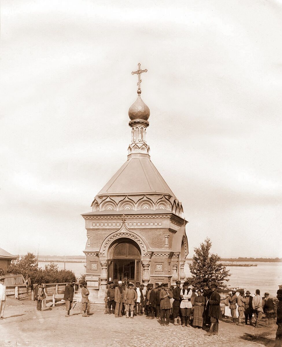 Часовня Алексия, митрополита Московского (старая), Самара (Самара, город, Самарская область). архивная фотография, Фото 1890-х гг. 